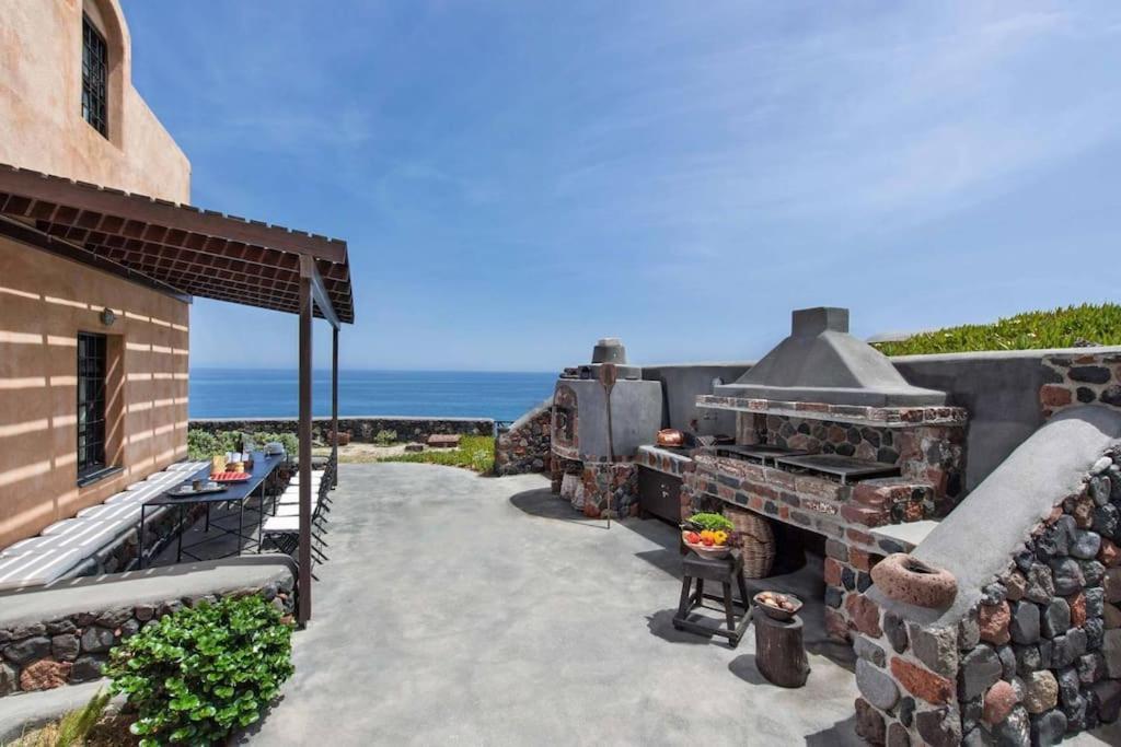 Ramni House: Private Villa With Pool By The Sea أويا المظهر الخارجي الصورة