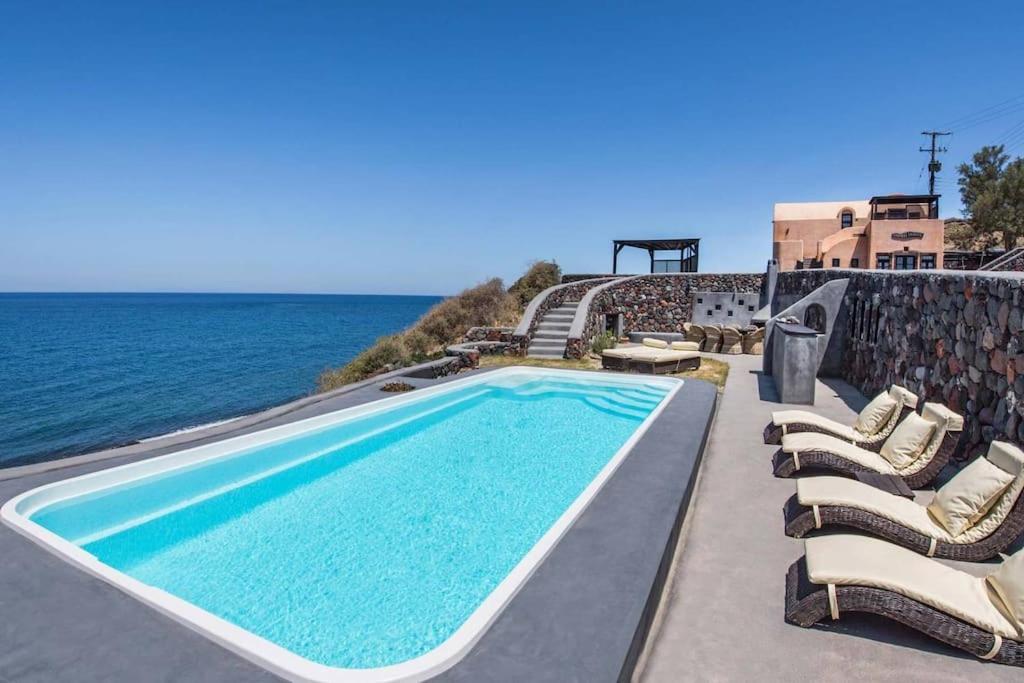 Ramni House: Private Villa With Pool By The Sea أويا المظهر الخارجي الصورة